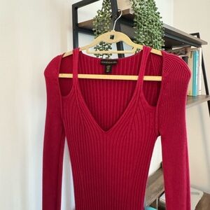 House of Harlow Pink Knit Dress